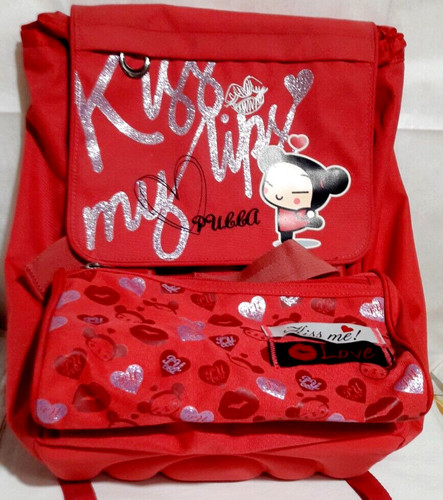 Pucca kiss lips zaino - pucca, my